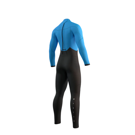 Mystic - Star 5/3mm Back Zip Wetsuit - Global Blue - 2024