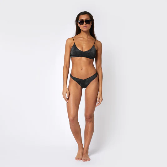 Mystic | Bruna Bikini Bottom | Black / Glitter | 2023 | Buy Wake UK 2