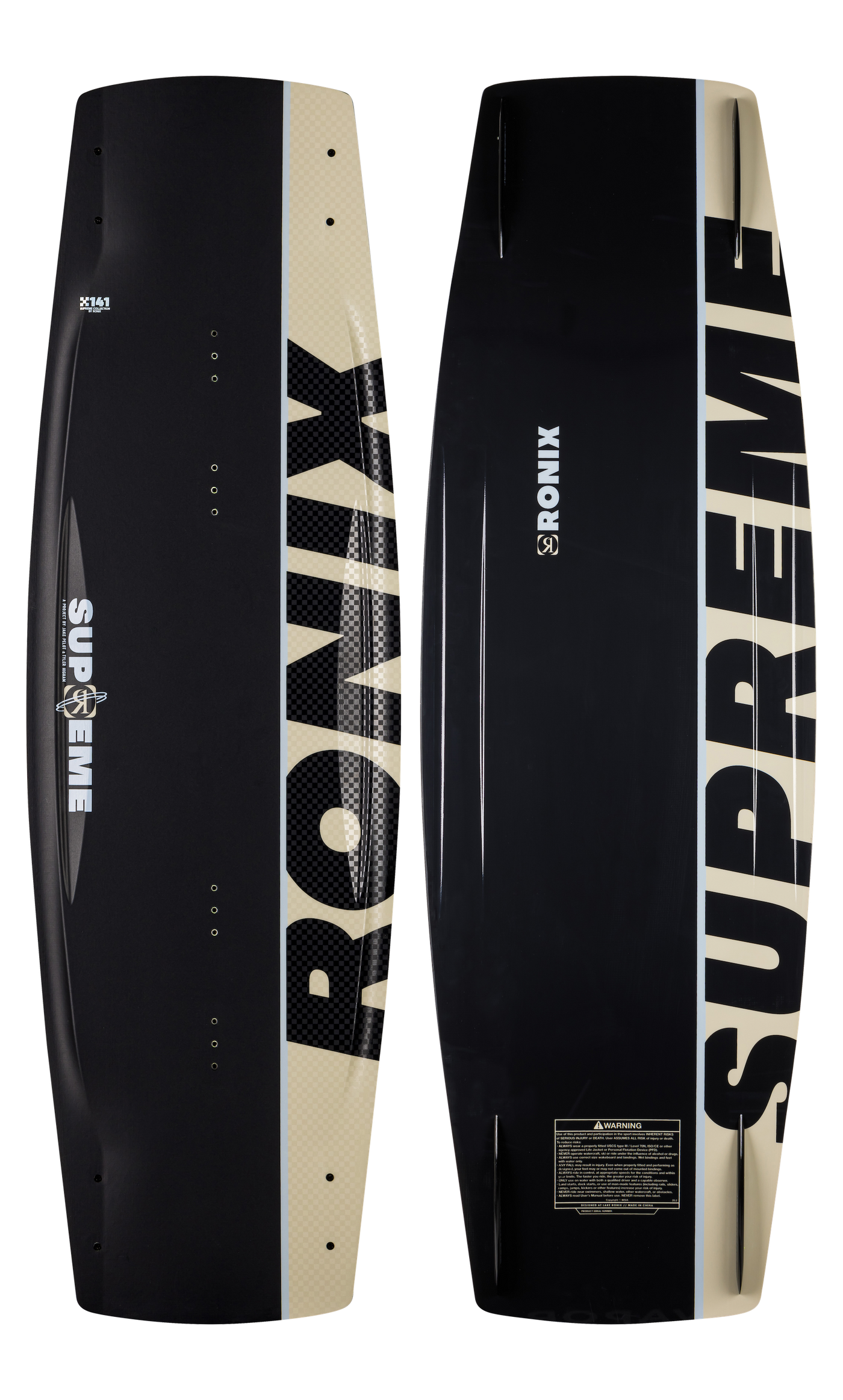 Ronix | Supreme | Air Core 3 | Black | 2023 | Buy Wake UK. Boat Wakeboards. 5