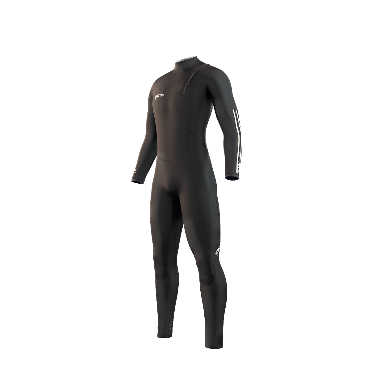 The One Wetsuit 5/3mm Zipfree - Black - 2023