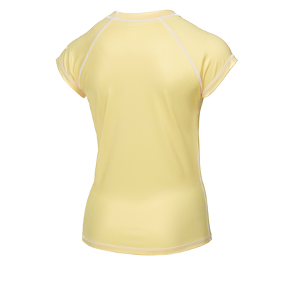 Mystic - Star Short Sleeve Rashvest Women - Yellow - 2023