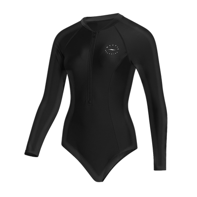 Mystic - Jayde Long Sleeve Swimsuit - Black - 2023