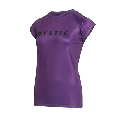 Mystic - Star Short Sleeve Rashvest Women - Sunset Purple - 2023