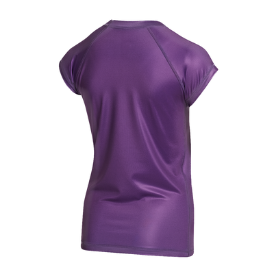 Mystic - Star Short Sleeve Rashvest Women - Sunset Purple - 2023