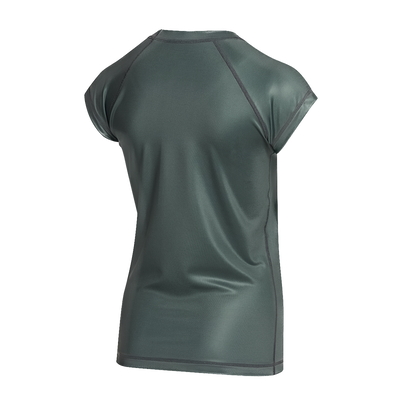 Mystic - Star Short Sleeve Rashvest Women - Dark Olive - 2023