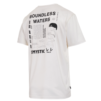 Mystic - Tactic S/S Loosefit Quickdry - Off White - 2024