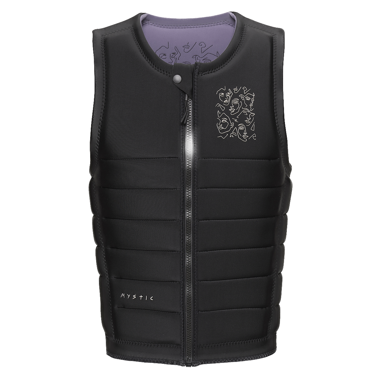 Mystic - Mayhem Impact Vest Wake - Black - 2023