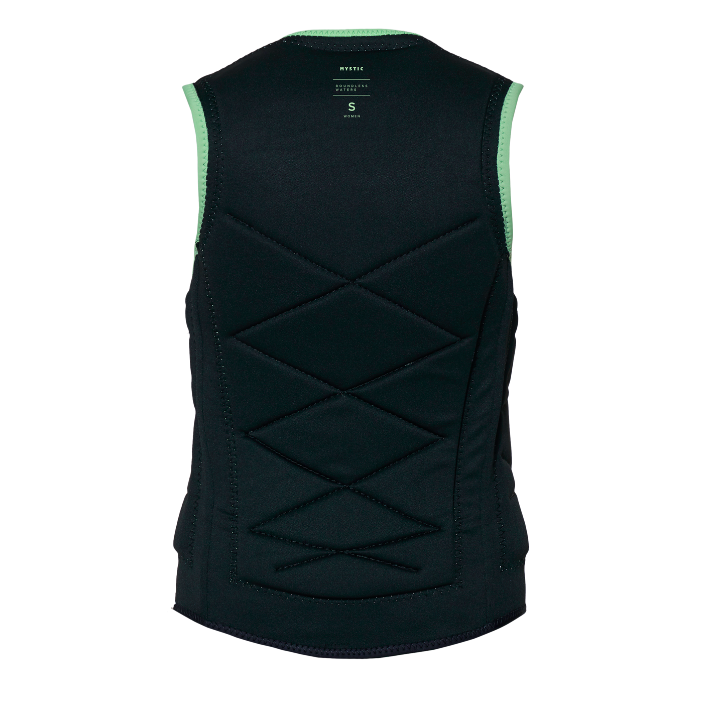 Mystic - Juice Impact Vest Fzip Wake Women - Lime Green - 2024