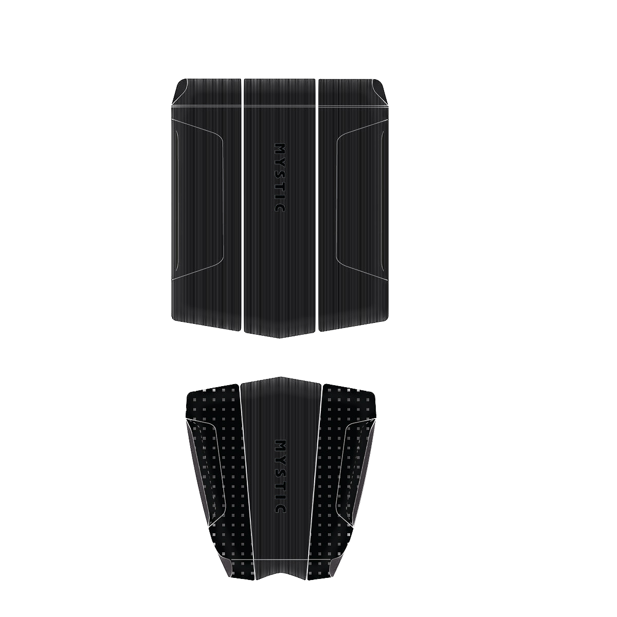 Mystic - 3 Piece Tail + Front Sidebump Traction Pad - 2024