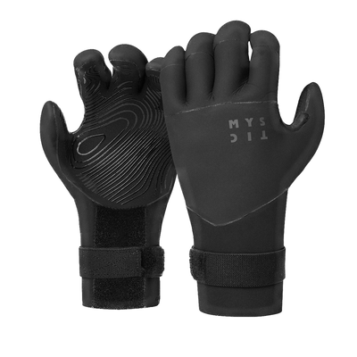 Mystic - Supreme Glove 4mm 5 Finger Precurved - Black - 2024