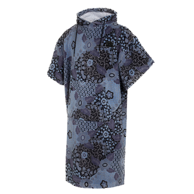 Mystic - Poncho Velours AOP - Blue