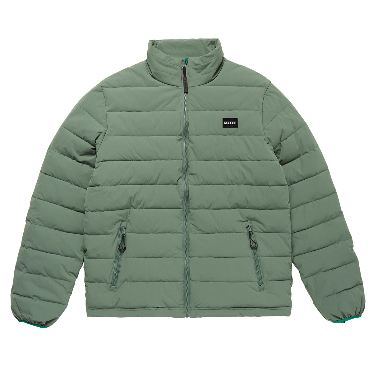 Mystic - Quilted Midlayer Jacket - Brave Green - 2025