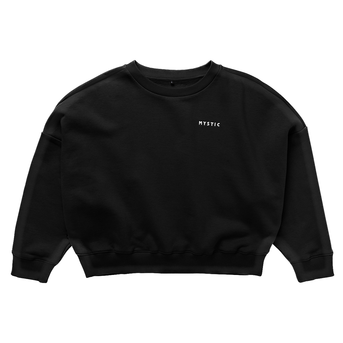 Mystic - Dropped Shoulder Crew - Black - 2023