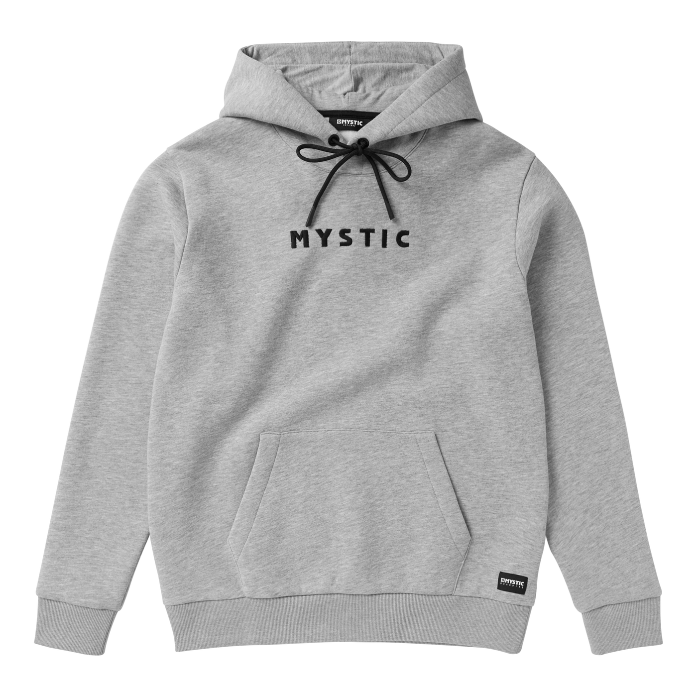 Mystic - Icon Hood Sweat - Light Grey Melee - 2025