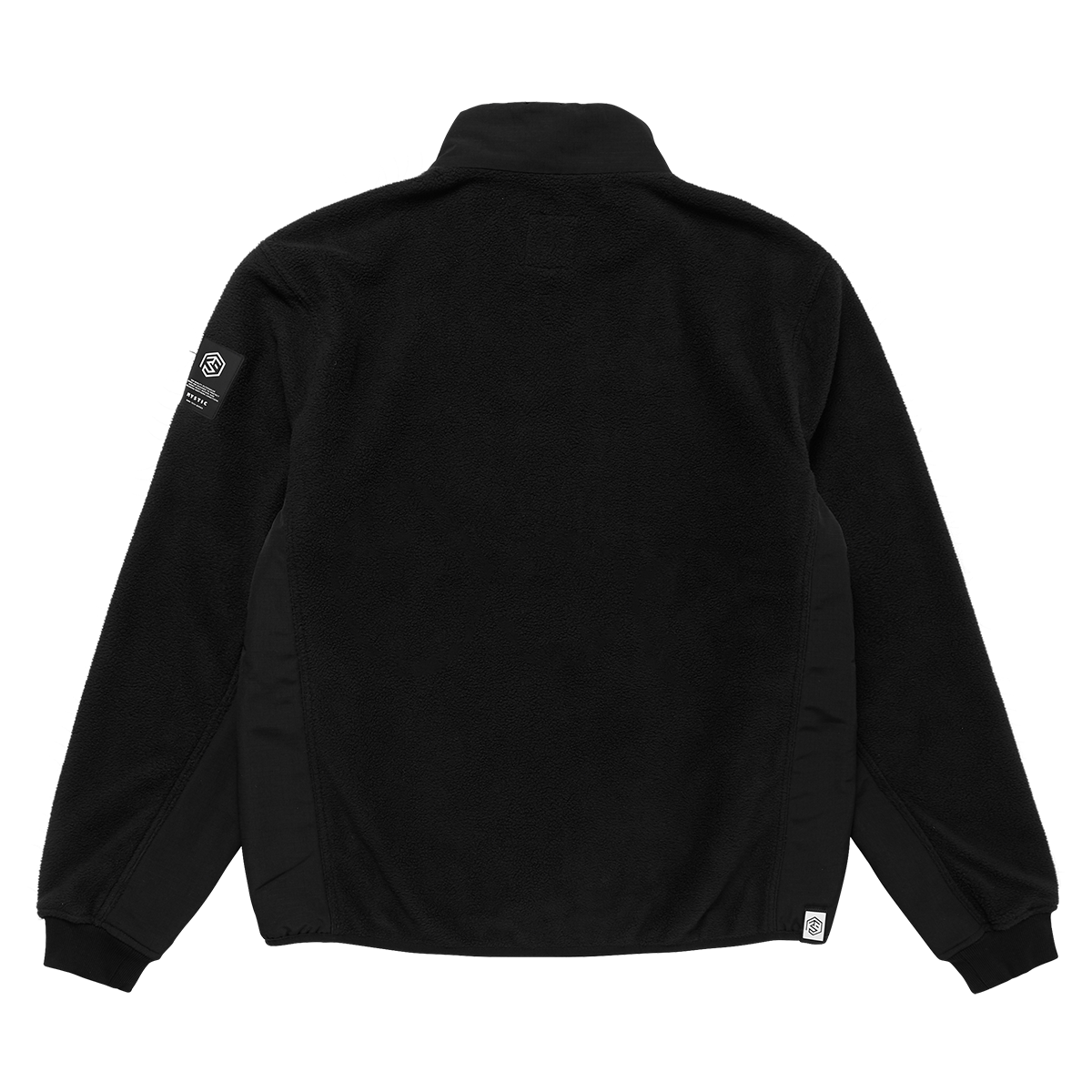 Mystic - Dark Tech Series Fleece Zip Thru Sweat - Black - 2025