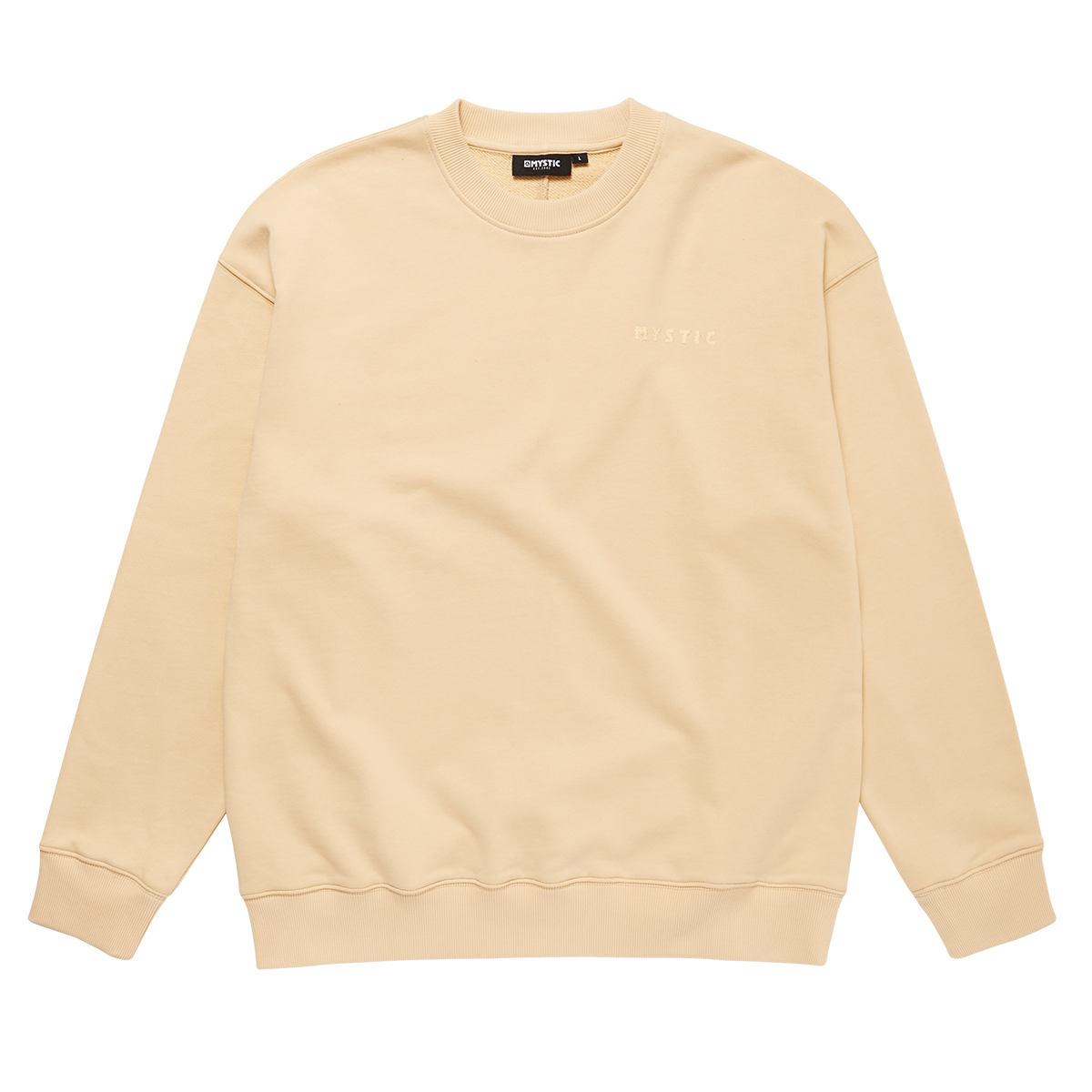 Mystic - Grit Crew Sweat - Warm Sand - 2025