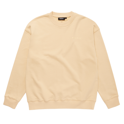 Mystic - Grit Crew Sweat - Warm Sand - 2025