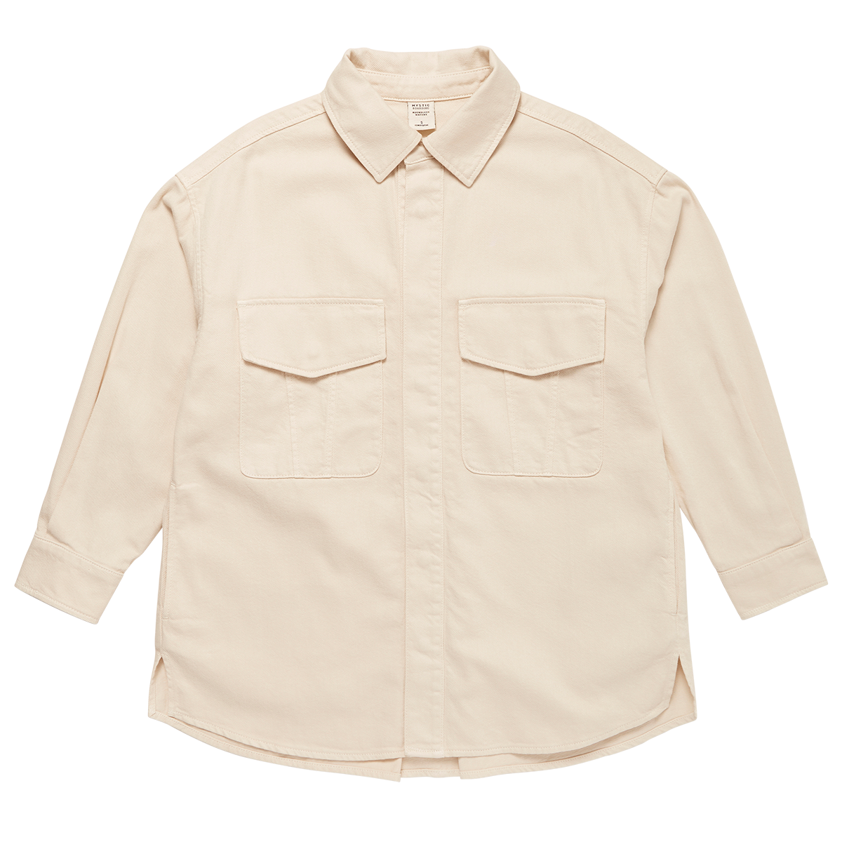 Mystic - The Overshirt Shirt Womens - Off White - 2025