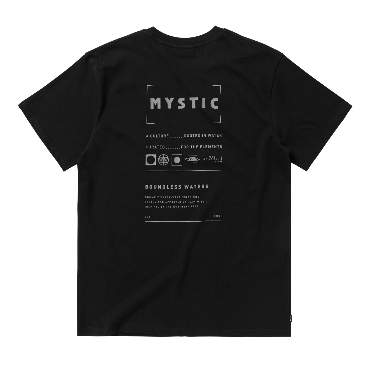 Mystic - Chart Tee - Black - 2025