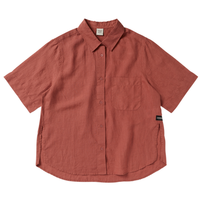 Mystic - Linen Shirt - Dusty Pink - 2024