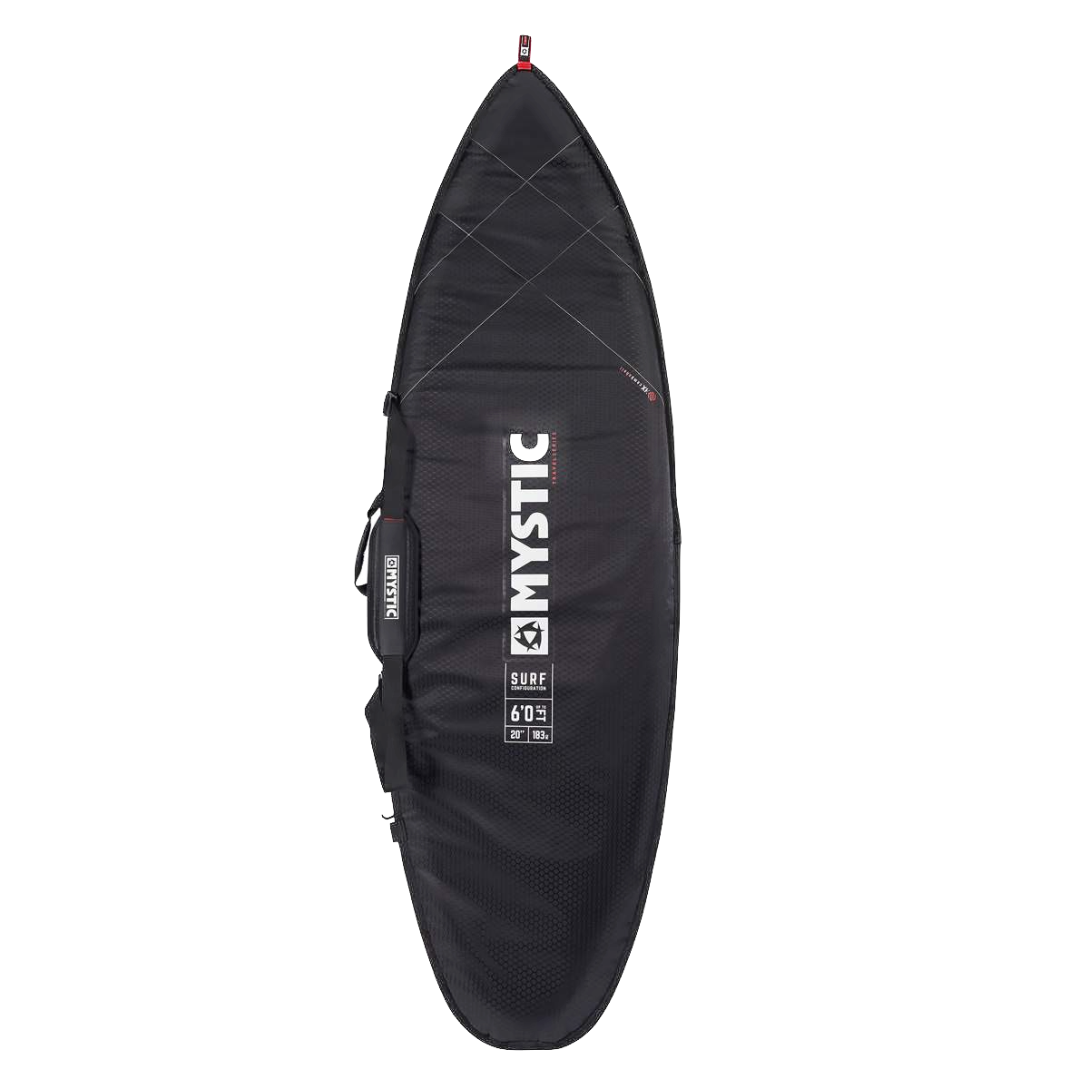 Mystic - Majestic Surf Boardbag - Black - 2023