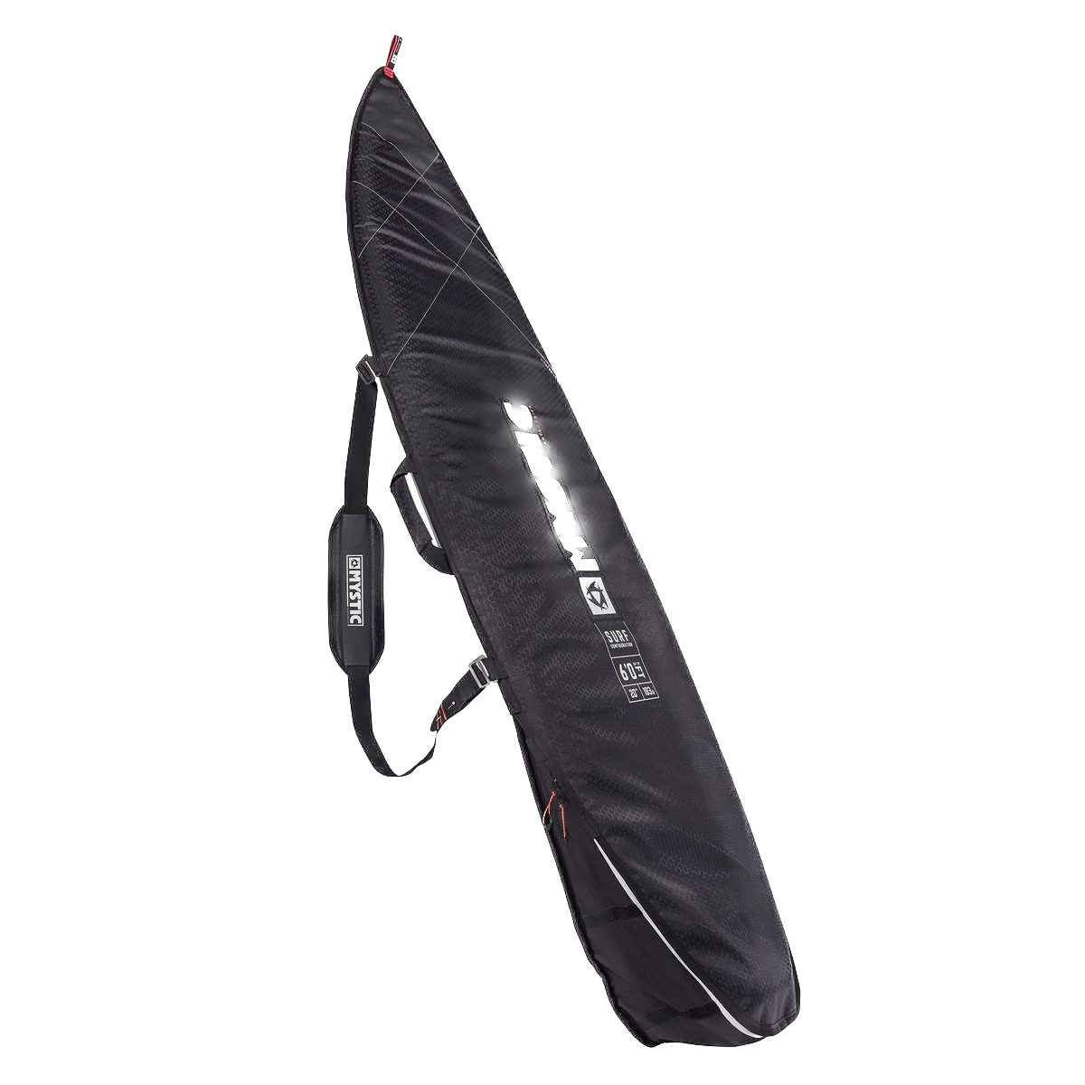 Mystic - Majestic Surf Boardbag - Black - 2023