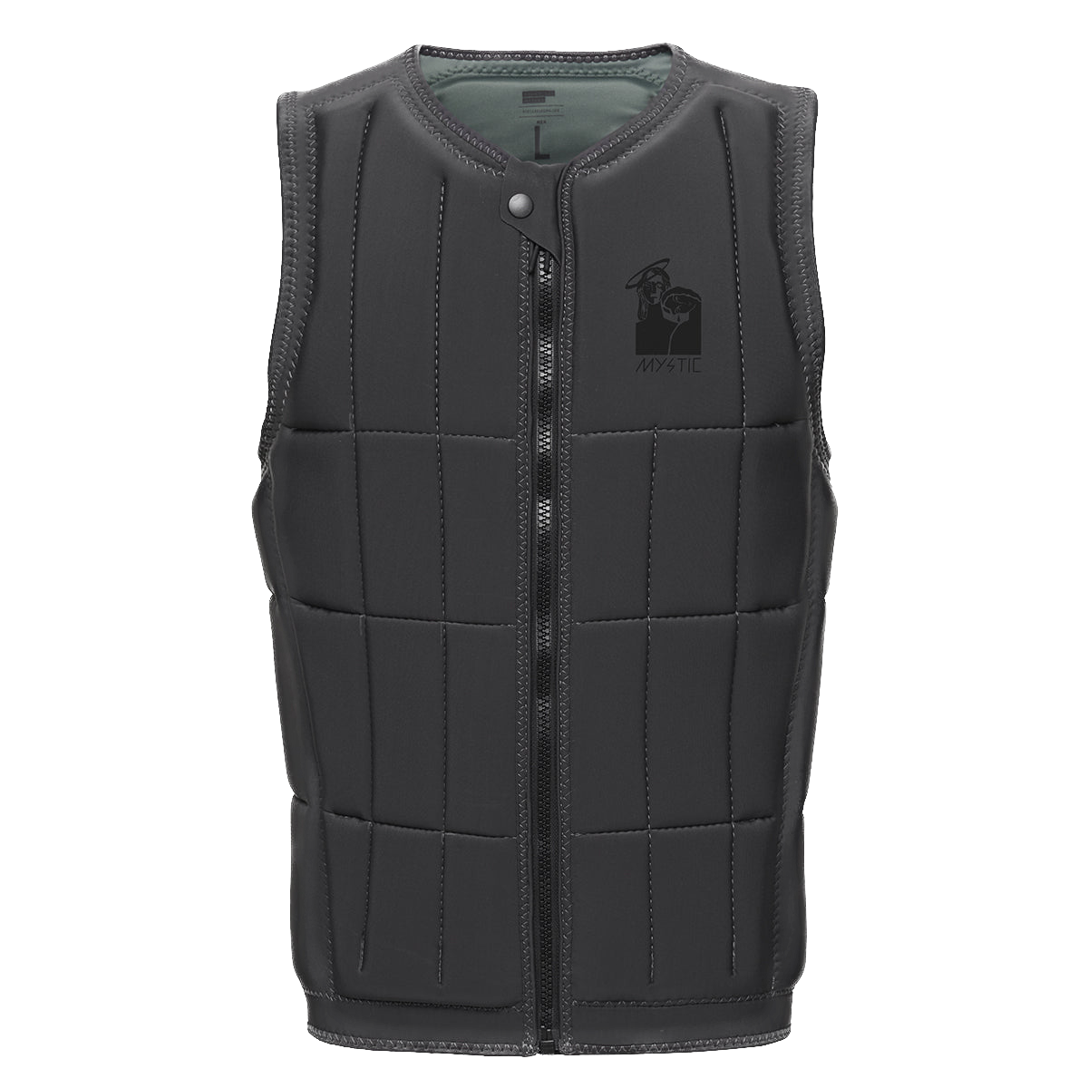 Mystic - Anarchy Impact Vest Fzip Wake - Grey - 2023