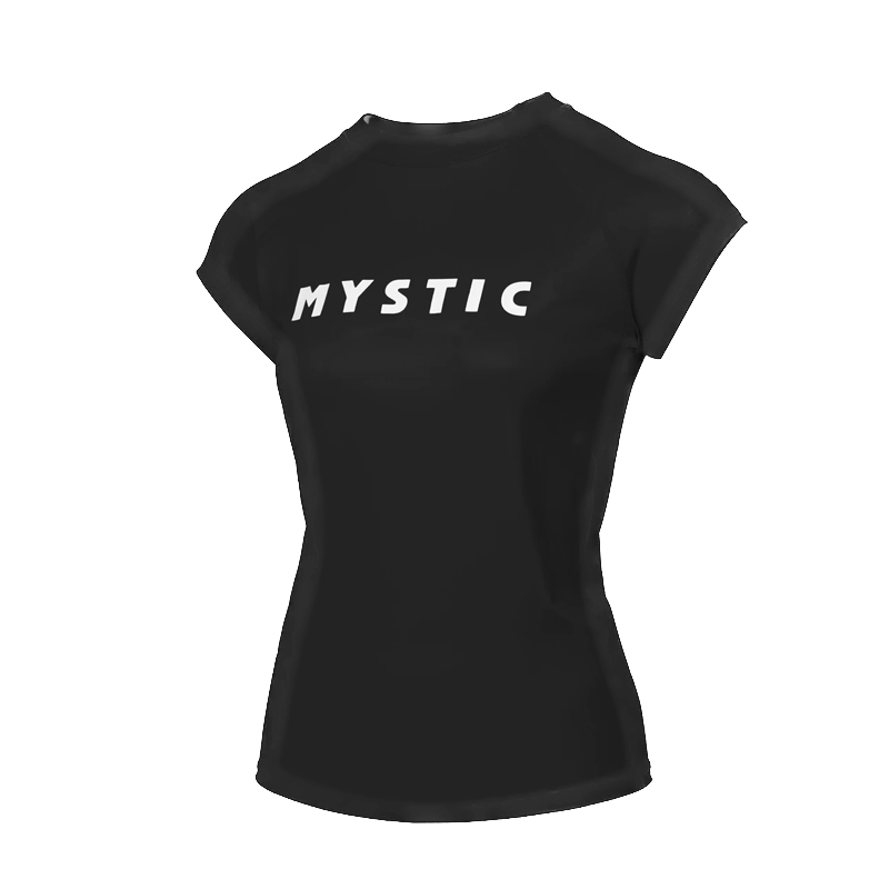 Mystic - Star Short Sleeve Rashvest Women - Black - 2023