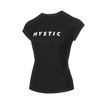 Mystic - Star Short Sleeve Rashvest Women - Black - 2023