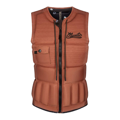 Mystic - Diva Impact Vest FZ Wake - Rusty Red - 2022 | Buy Wake UK | 1