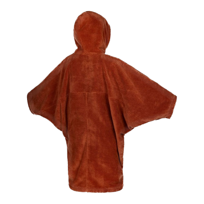 Mystic Womens Poncho Teddy - Rusty Red - 2021 | Buy Wake UK | 2