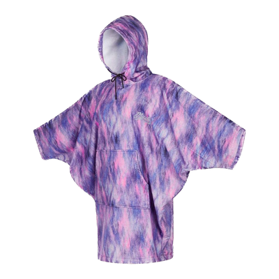 Mystic Womens Poncho - Black/Purple